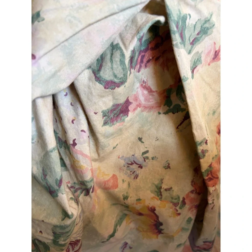 Ralph Lauren Francesca Twin Bed Topper Custom Floral Cottage Vintage Bedding